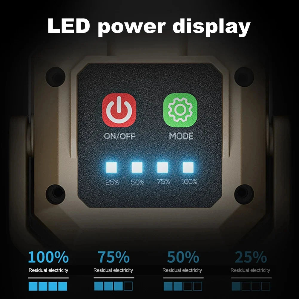 Rechargeable LED Magnetic Work Light
